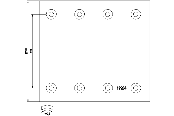 1928309 Textar zapatas de frenos de tambor traseras