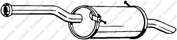 Silenciador trasero Bosal 135101 precio, desde 86,19 EUR