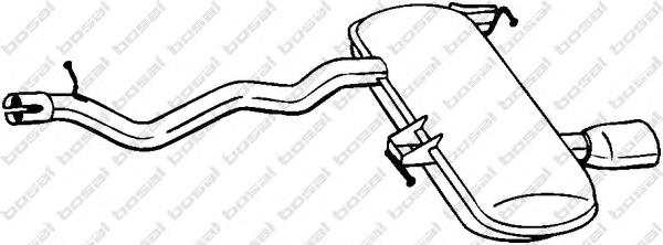 Silenciador trasero Polmostrow 0358 precio, desde 76,71 EUR