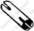Abrazadera de silenciador delantera Bosal 265909