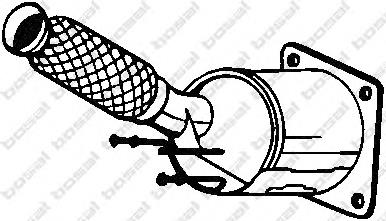 BM80177H BM Catalysts Silenciador, sección delantera