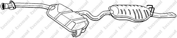 Silencioso trasero Alfa Romeo 146  hatchback comprar en España