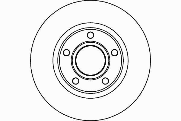 92131600 Textar disco de freno trasero