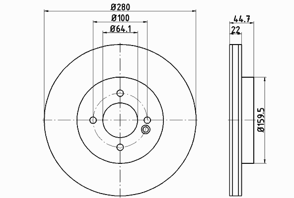 92157903 Textar freno de disco delantero