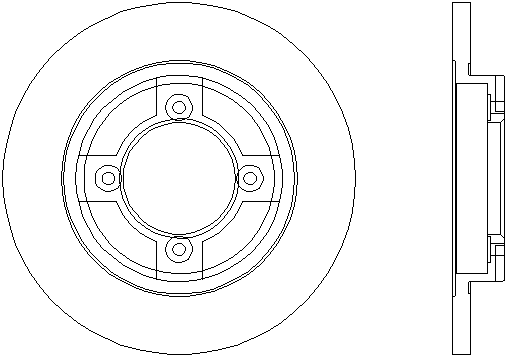 92029300 Textar freno de disco delantero