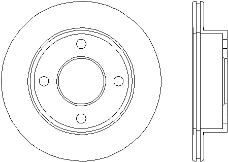 92068000 Textar freno de disco delantero