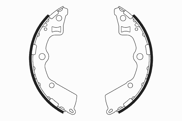 91072900 Textar zapatas de frenos de tambor traseras