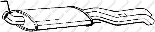 Silenciador trasero VAG 1H5253609AD precio, desde 74,85 EUR