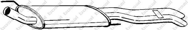 Silenciador trasero VAG 1H9253609M precio, desde 153,02 EUR
