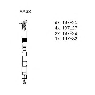 Cables de encendido Bremi 9A33
