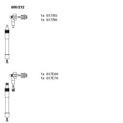 Cables de encendido Bremi 800212