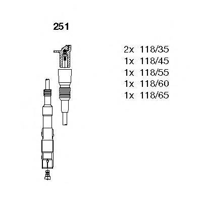 Comprar 251 Bremi Cable de bujía