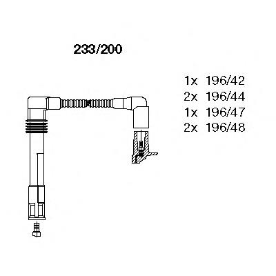 Comprar 233200 Bremi Cable de bujía