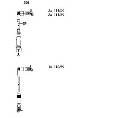 Cables de encendido Bremi 295