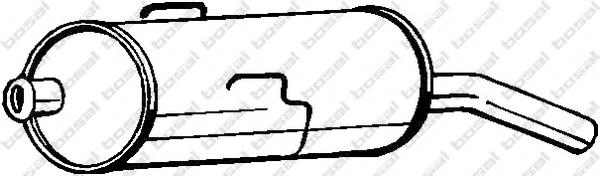 Comprar Silenciador trasero Peugeot 205 I 741A, C