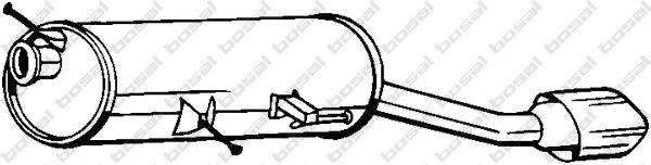 Silenciador trasero Polmostrow 19206 precio, desde 103,86 EUR