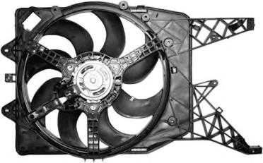 6K0959455AB VAG Motor eléctrico, ventilador del radiador 