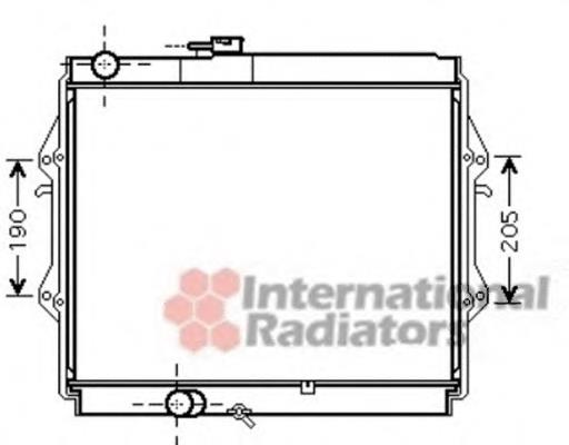 Radiador de água NRF 59344