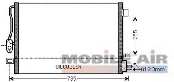 07005100 VAN Wezel condensador aire acondicionado