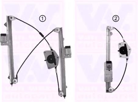 7622261 VAN Wezel mecanismo de elevalunas, puerta delantera izquierda