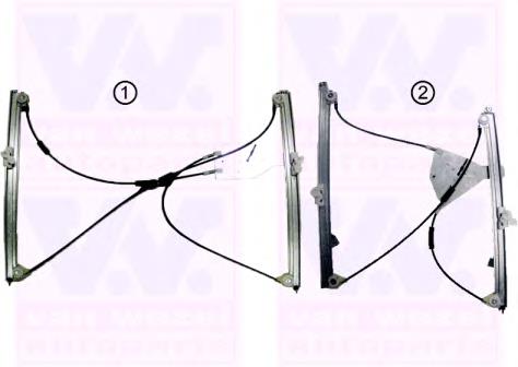 4331263 VAN Wezel mecanismo de elevalunas, puerta delantera izquierda