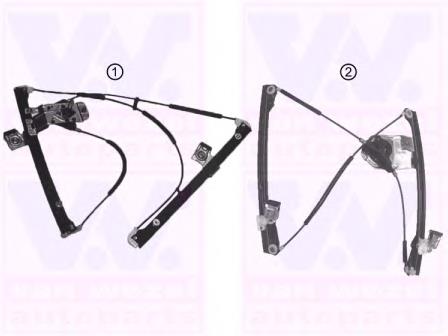 5824231 VAN Wezel mecanismo de elevalunas, puerta delantera izquierda