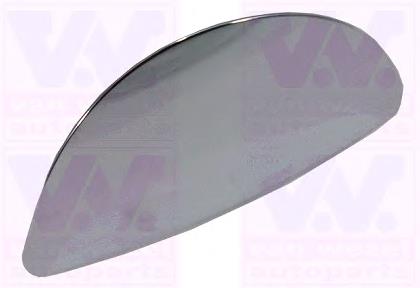 1985833U VAN Wezel cristal de espejo retrovisor exterior izquierdo