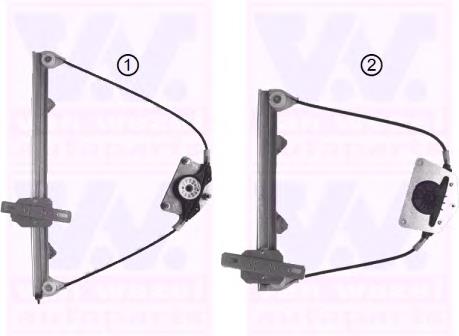 4060262 VAN Wezel mecanismo de elevalunas, puerta delantera derecha
