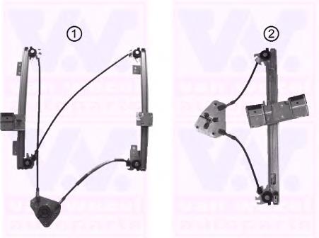 1807263 VAN Wezel mecanismo de elevalunas, puerta delantera izquierda