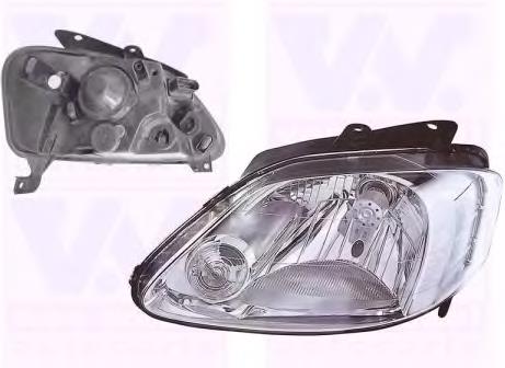 Faros delantero izquierdo 5818961 VAN Wezel