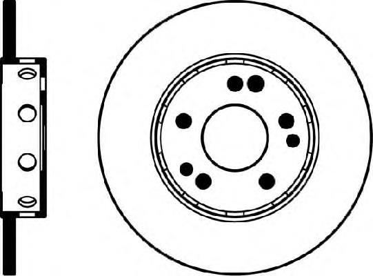 92031800 Textar freno de disco delantero