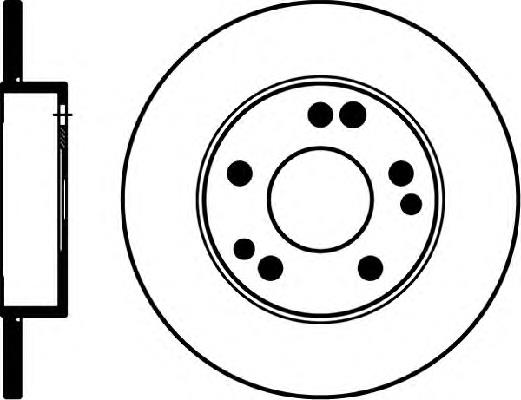 92027400 Textar freno de disco delantero