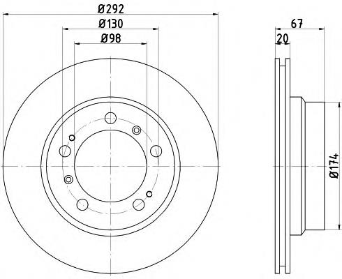 92088903 Textar freno de disco delantero