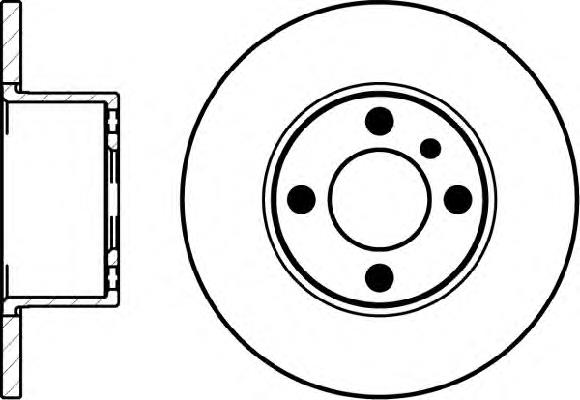 92011600 Textar freno de disco delantero