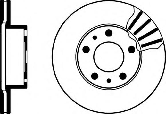 92073800 Textar freno de disco delantero