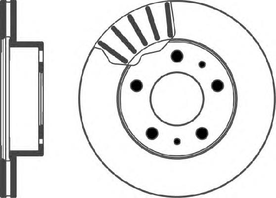 92073900 Textar freno de disco delantero