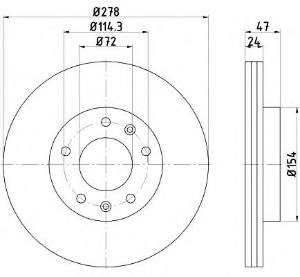 92054400 Textar freno de disco delantero