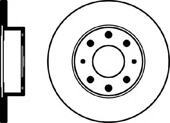 92070500 Textar freno de disco delantero