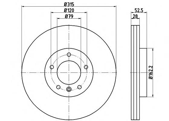 92071100 Textar freno de disco delantero