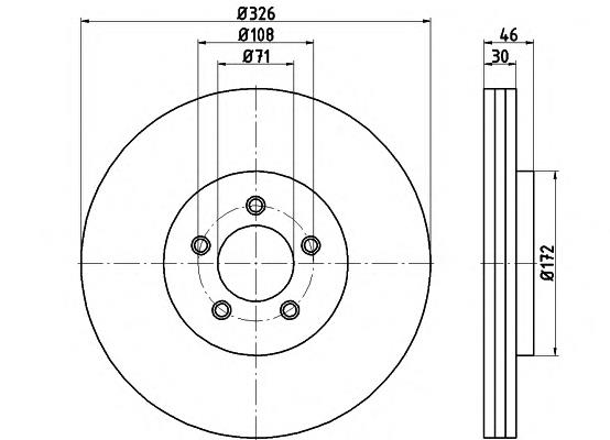 92173503 Textar freno de disco delantero