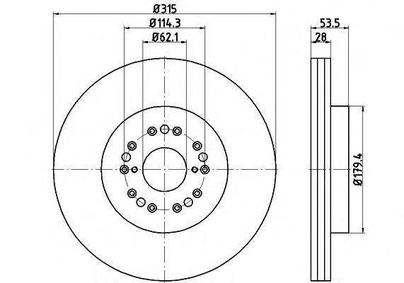 92173803 Textar freno de disco delantero