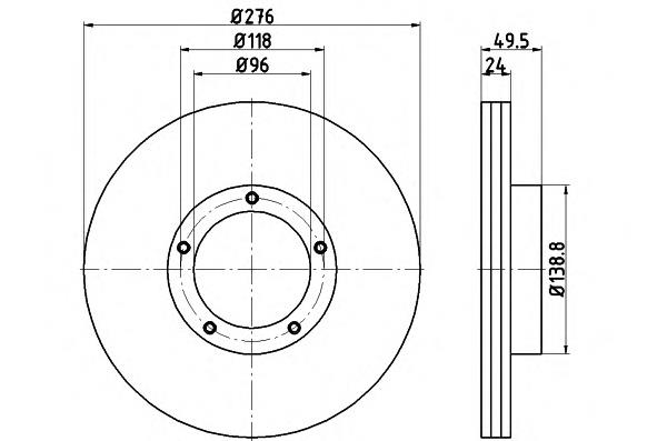 93185303 Textar freno de disco delantero