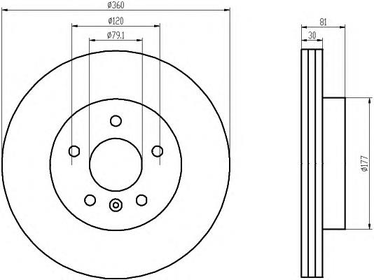 92178400 Textar freno de disco delantero