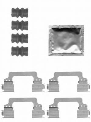 Conjunto De Muelles Almohadilla Discos Delanteros LR026219 Land Rover