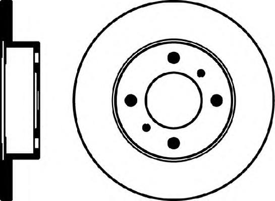 92089300 Textar freno de disco delantero