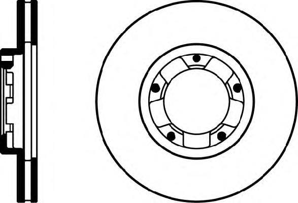 92080300 Textar freno de disco delantero