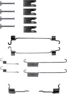 Kit de montaje de zapatas de freno traseras Ford 1022351 precio, desde 11,74 EUR