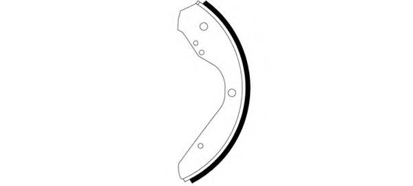 Zapatas de freno 8721 ABS