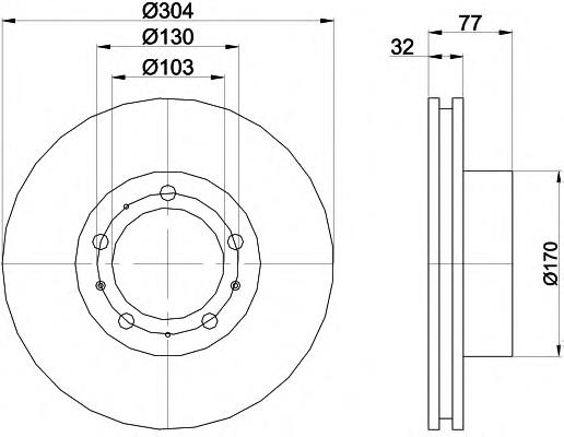 92039800 Textar freno de disco delantero