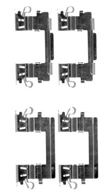 Juego de resortes de sujeción de pastillas de freno delanteras Quick Brake 1091757 precio, desde 18,06 EUR